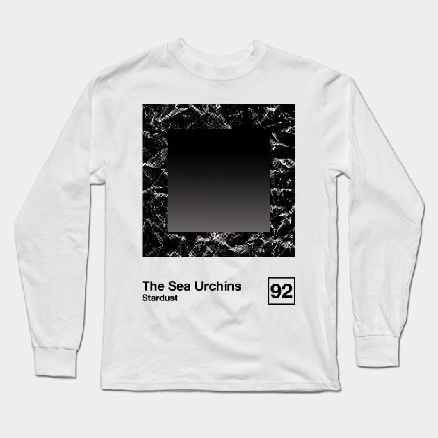 Stardust / Minimalist Style Graphic Artwork Poster Design Long Sleeve T-Shirt by saudade